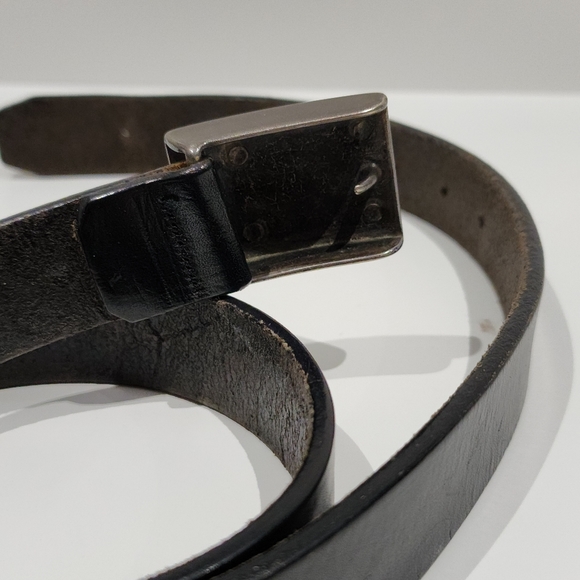 Vintage x Calvin Klein 410501 Genuine Leather Belt UNISEX - Picture 3 of 9